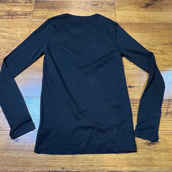 GAP Long Sleeve True Black shirt - Size M - Mod Crew - Picture 4 of 4
